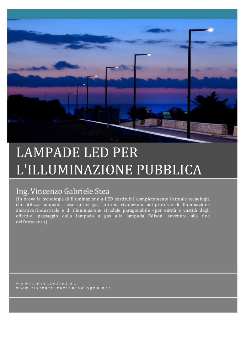 scaricare tabella efficienza luminosa lampada